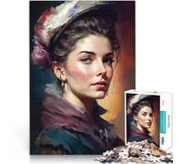 1000 teenager Pieces Jigsaw Puzzle The Painterly Woman Lernspiele Heimdekoration Lernspiel für Geburtstag, Weihnachten52x38cm
