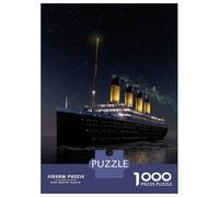 1000 Teenager Pieces Jigsaw Puzzle The Ship That Never Sinks Jigsaw Puzzle Hands-on Game Difficult Hard Gifts for Friends And Family 52x38cm/1000pcs