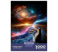 1000 Teenager Pieces Jigsaw Puzzle Universe in Your Hand Exploring Cosmic Connections Jigsaw for Adults Relax Games Birthday Present Gifts for Friends And Family 52x38cm/1000pcs