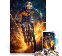1000 teenager Pieces Jigsaw Puzzle Violent rider Brain intelligence challenge addictive toys 38x52cm Artwork Gift for 14+