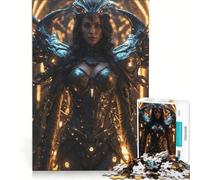 1000 Teenager Pieces Jigsaw Puzzle Warrior of The Future Practical Game Difficult Challenge Artists Collection Fine Art 38x52cm