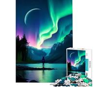 1000 Teenager Pieces Jigsaw Puzzle Whispers of The North for Educational Game Challenge Toy Educational Game For Family Fun Great Gifts (Size 38x52cm)