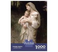 1000 Teenager Pieces Jigsaw Puzzle William Bouguereau Jigsaws for Adults Toy Wall Decor Precision Cutting Educational Challenge 52x38cm/1000pcs