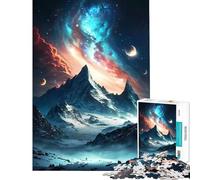 1000 Teenager Pieces Jigsaw Puzzle Wonder Everest Mount for Educational Game Toys Educational Games Gifts Birthday For Family Fun (Size 38x26cm)