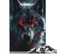 1000-teiliges Puzzle „Augen der Nacht“ für Erwachsene und Teenager, Lernspiele für Zuhause, DIY-Spielzeug, Weihnachtsgeschenke, 1000 Teile (38 x 26 cm)