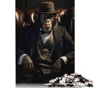 1000-teiliges Puzzle, das Godmonkey-Puzzle für Erwachsene, Holzbrett-Puzzles, interessante Puzzles zur Stressreduzierung, 1000 Teile (75 x 50 cm)