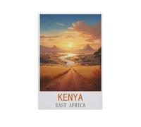 1000-teiliges Puzzle, Kenia, Ostafrika, Papierspielzeug für Erwachsene und Kinder, Lernspiel-FN101-26x38cm