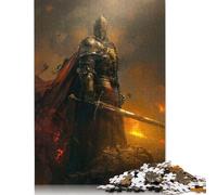 1000-teiliges Puzzle „King of the Field“ für Erwachsene, Halloween-Geschenk, Papierpuzzle für Erwachsene und Jugendliche, Lernpuzzle, 1000 Teile (38 x 26 cm)