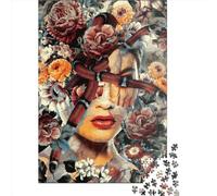 1000-teiliges Puzzle „Königin der Natur“ Kreatives quadratisches Holzpuzzle für Erwachsene Weihnachtsgeschenk 1000 Teile (75 x 50 cm)