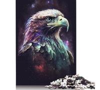 1000-teiliges Puzzle mit Galaxie-Fantasie-Adlern, für Erwachsene, Papierpuzzles für Erwachsene, Teenager, Mann, Frau, Geschenk, 1000 Stück (75 x 50 cm)