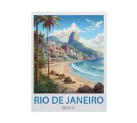 1000-teiliges Puzzle, Rio de Janeiro, Brasilien, Papierspielzeug für Erwachsene und Kinder, Lernspiel-CJ234,26x38cm