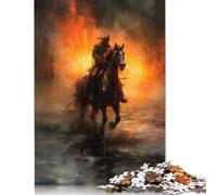 1000-teiliges Rogue Warrior-Puzzle für Erwachsene, Halloween-Geschenk, Papierpuzzle, Puzzle für Erwachsene, 1000 Teile (75 x 50 cm)