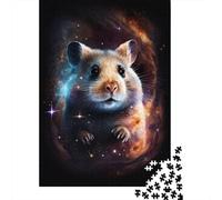 1000-teiliges Tier-Hamster-Puzzle für Erwachsene, Halloween-Geschenk-Puzzle für Erwachsene und Jugendliche ab 12 Jahren, 1000 Teile (38 x 26 cm) <