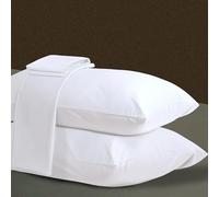 1000 Thread Count Cotton Pillow Cases King Size Set of 2, 100% Egyptian Cotton Sateen Weave Pillowcases,Envelope Closure Pillow Cover Silk Soft Breathable(White King)