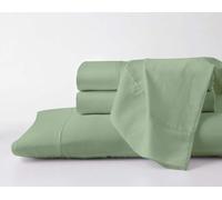 1000 Thread Count Egyptian Cotton Full Size Bed Sheets Set - Deep Pocket Sateen Bedding & Pillowcases For Ultimate Comfort - Luxurious Softness & Durability Sage Twin XL