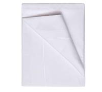 1000 Thread Count Single Ply Egyptian Cotton King Bed Size Flat Sheet White