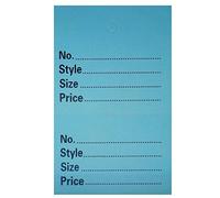 1000 Unstrung Perforated Stock Ticket-P (Sky Blue)