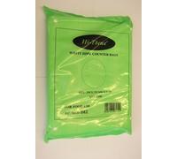 1000 WHITE COUNTER BAGS 8 X 10 POLYTHENE PLASTIC KITCHEN GROCER BUTCHER BAGS