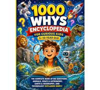1000 Whys Encyclopedia for Curious Kids 5-10 Year Old: The Complete Book of Big Questions Animals, Space & Astronomy, Earth & Geography, and Technology Explained Simply