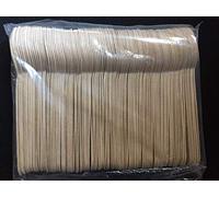 1000 Wooden Spoons (100 PCs x10 Packs) Biodegradable/Compostable (158mm x 33mm x 8mm)