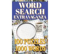 1000 Word Search Extravaganza: Word Searches, 100 Word Puzzles with easy to read print and more | Travel Size 6x9 inches 154 pages | 100+ Activities. ... Free Times (Travel Size Gifts) Bonus Mazes
