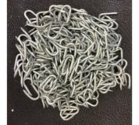 1000 x 15mm Galvanised U Nail Staples for Chicken Wire Mesh Netting Fencing Fence Posts