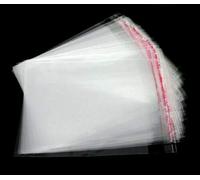 1000 x Clear Self Adhesive (8cm x 7cm Usable Space) Peel and Seal Plastic Bags for Packaging Jewellery and other Small Objects