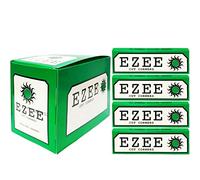 1000 x EZEE Green Rizla Cut Corners Rolling Papers Tobacco Rollups Cigarette Fine Medium Smoking Booklets Filter Tips UK Free P&P