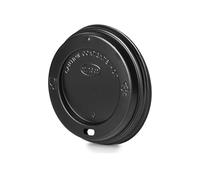 1000 x Paper Cups SIP LIDS- 12oz to 16oz Black lids for Signature Hot Cup range (free P&P on all products)