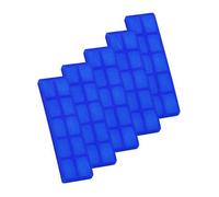 1000 x Plastic Window & Glazing Packers 5mm Blue, Flooring & Framing Spacers Packers, Flat Window Wackers, Dry Lining Plastic Packers, Ideal for Cladding, Flooring, Glazing
