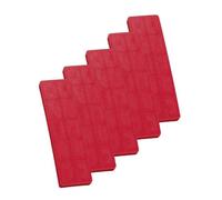 1000 x Plastic Window & Glazing Packers 6mm Red, Flooring & Framing Spacers Packers, Flat Window Wackers, Dry Lining Plastic Packers, Ideal for Cladding, Flooring, Glazing