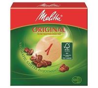 1000 x Round Filters/Coffee Filters "Melitta" Original 1 (Round/Natural Brown)