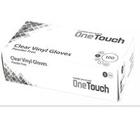 1000 x SafeTouch Vinyl Powder-Free Clear Examination Gloves (10 x Boxes of 100) (S - Small) by Safetouch
