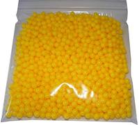 1000 YELLOW PLASTIC BB GUN PELLETS / BULLETS - 6MM - FITS MOST BB GUNS - BAGGED