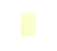 1000 Yellow UNSTRUNG Plain Clothes/Garment Reference Stock Ticket/Tags/Labels