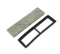 10000 Grit Kitchen Whetstone, Natural Beryl Sharpening Stone with Non - Slip Base for Scissors and Tools, Professional Knife Sharpener Kit for Home Use