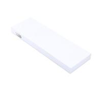 10000 Grit Whetstone Sharpening Stone, White Corundum Knife & Razor Sharpener, Double Sided Fine Grit Honing Stone for Kitchen Knives, Straight Razors & Tools