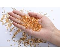 10000 pcs/Pack Wedding Table Scatter Confetti Crystals Acrylic Diamonds 4.5 mm Rhinestones for Wedding, Bridal Shower, Vase Beads Decorations (Champagne)