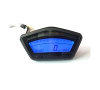 10000 RMP Universal Motorcycle Digital Temperature Meter Oil Gauge Odometer Speed Can Adjustable 7 Colors MAX 299KM/H