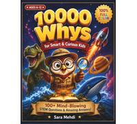 10000 Whys for Smart & Curious Kids: A Full-Color Illustrated Science Encyclopedia & Screen-Free Activity Book for Kids Ages 6-12, Featuring 100+ Big Questions, Amazing Facts, Brain Games & 3D Wonders
