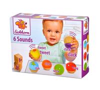 100003487 Music Wooden Balls, Multicoloured