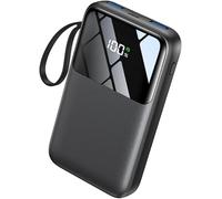 10000mAh Power Bank, 22.5W Fast Charging Portable Charger, PD 3.0 QC 3.0 Power Banks with 6 Outputs & 2 Inputs, USB-C In/Out, LCD Display, Battery Pack for iPhone & Samsung & More