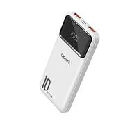 10000mAh Power Bank 22.5W Fast Charging Portable Charger, White