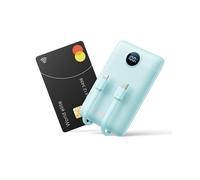 10000mAh Power Bank Fast Charging 22.5W WeeFancy With Built in Cables