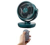 10000mAh USB Camping Fan Portable Camping Fan Rechargeable With Remote Control Tent 4 Speeds Desk Usb Powerful Speed Control
