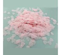 10000pcs Biodegradable Heart Confetti - Wedding-themed Heart-shaped Tissue Paper, Party-themed Floral Confetti, Biodegradable CONFETTI with Fit for Birthday Wedding Family Gathering (Pink)