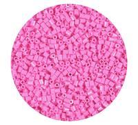 10000Pcs Loose Mini Fuse Beads 2.6mm Bulk Refill Kit Stress Relief Pixel Art 3D Craft Melting Beads for DIY Decor Crafts Creative Handmade Projects (E09 Pink 5)