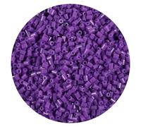 10000Pcs Loose Mini Fuse Beads 2.6mm Bulk Refill Kit Stress Relief Pixel Art 3D Craft Melting Beads for DIY Decor Crafts Creative Handmade Projects (Dark Purple)