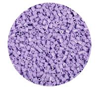 10000Pcs Loose Mini Fuse Beads 2.6mm Bulk Refill Kit Stress Relief Pixel Art 3D Craft Melting Beads for DIY Decor Crafts Creative Handmade Projects (D09 Purple1)