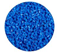 10000Pcs Loose Mini Fuse Beads 2.6mm Bulk Refill Kit Stress Relief Pixel Art 3D Craft Melting Beads for DIY Decor Crafts Creative Handmade Projects (Royal Blue)